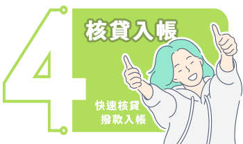 核貸入帳